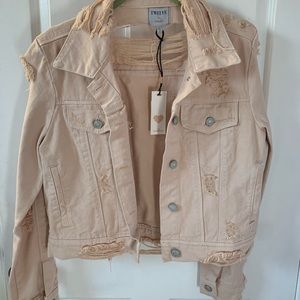 Distressed Denim Jacket